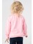 Kız Çocuk Sweatshirt Ayıcık Aksesuarlı 1.5-5 Yaş, Pudra 2