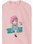 Kız Çocuk Sweatshirt Sevimli Kız Baskılı 1.5-5 Yaş, Pudra 3
