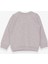 Kız Çocuk Sweatshirt Hayvancık Baskılı 1.5-5 Yaş, Bej Melanj 2