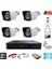 2 Mp 1080P 4 Kameralı Dış Mekan Ahd Güvenlik Seti 500 GB HDD Dahil - ST24500 1