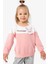 Kız Çocuk Sweatshirt Tavşan Nakışlı 1-4 Yaş, Somon 1