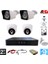 2 Dış 2 Iç Kameralı 2 Mp 250 GB HDD Dahil Güvenlik Seti - ST222250 1