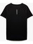 Kısa Kollu Bisiklet Yaka Reglan Kol Arkası Baskılı Slim Fit Spor Tişört 2