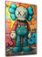 Street Energy - Pop Graffiti Cam Duvar Tablosu 1