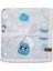 Bebek Beyaz Mavi Dream Fluffy Battaniyesi 80x100 cm 2