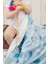 Bebek Beyaz Mavi Dream Fluffy Battaniyesi 80x100 cm 3