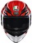 Kask/k1 S Lıon Black/red/whıte Configuration 2
