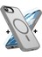 Apple iPhone 16E Kılıf Mat Magsafe Şarj Özellikli Hassas Butonlu Yumuşak Renkli Kenarlı + Ekran Koruyucu Cam Set 2in1 1