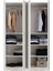 Gümüş Giyinme Dolabı - Çok Amaçlı Dolap - Gardırop 180 cm -4 Kapaklı 5