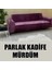 Parlak Kadife Kumaş 2 Adet Üçlü & Çekyat- 2 Adet Tekli Set Koltuk Kılıfı 2