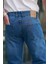 Lacivert Erkek Jean Pantolon E7419 5