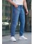 Lacivert Erkek Jean Pantolon E7419 2