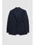 Ds Damat Regular Fit Lacivert Armürlü Takim Elbise 5