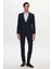 Ds Damat Slim Fit Lacivert Armürlü Takim Elbise 3
