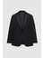 Ds Damat Slim Fit Siyah Armürlü Damatlık & Smokin Takim Elbise 5