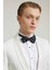 Slim Fit Ekru Düz Smokin Takim Elbise 3