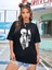 Baskılı T-Shirt - Siyah 3