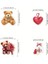 50 Adet Sevgililer Günü Karikatür Ayı Dekoratif Stickerlar 3