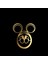 8 Ayar Altın Kolye Ucu Mickey Mouse GM4022 1 gr 1