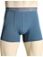 3'lü Erkek Düz Gri Ton Pamuk Boxer Fitted 2