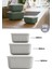 3’lü Erzak Gıda Saklama Kabı, Buzdolabı Düzenleyici Organizer 3’lü Set (600ML,1100ML,1800ML) 1
