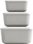 3’lü Erzak Gıda Saklama Kabı, Buzdolabı Düzenleyici Organizer 3’lü Set (600ML,1100ML,1800ML) 2