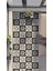 Dijital Baskılı Kare Desenli Balkon Halısı Yolluk Yapboz Puzzle Japon Halı 2