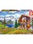 4000 Parça Alplerdeki Dağ Evi Puzzle - 19568 - Chalet In The Alps 1