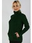 Polar Kadın Kol Fermuarlı Sweatshirt Yeşil 1