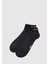 Çizgi Detaylı Antrasit Patik Çorap 0911609-80023 1