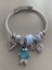 Model Mavi Balık Şans Charmlı Çelik Bileklik 5