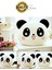 14 Şubat Yumuşacık Sevimli Peluş Panda Yastık ve Kupa Bardak Sevgililer Günü Hediye Seti Arkadaşa 2
