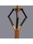Seren Siyah Bronz Tripod Lambader 4