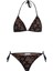 Triko Dokulu Ajurlu Üçgen Bikini Takım 1