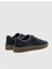 Erkek Özel Yapım Bağcıklı Geçme Taban Dikişli Sneaker Ayakkabı 292M1308 Lacivert 3