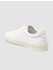 Erkek Özel Yapım Bağcıklı Geçme Taban Dikişli Sneaker Ayakkabı 292M1308 Beyaz 5