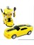 Bumblebee Robota Dönüşen Araba Pilli, Işıklı, Sesli, Camaro Robot Olan Bumble Bee Araba Transformers 25 cm 3