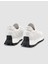 %100 Hakiki Deri Beyaz Kadın Sneaker 3
