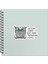 Şeyler 50 Yaprak Çizgili Sert Kapak Stickerli Defter, Yazsan Gönül Razı Değil Yazmasam Olmaz, 16X15CM 1