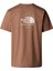 Biner Erkek Kahverengi Outdoor T-Shirt Nf0a894z6ıh1 2