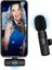 iPhone ile Uyumlu Kablosuz Yaka Mikrofon, Telefon Video Kaydı Için Yaka Klipsli Mikrofon Tiktok Youtube Canlı Yayın Vlog (Uygulama/bluetooth Gerekmez) 2