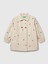 Benetton Kız Çocuk Çiçekli Trençkot 1-6 Yaş Bej 1