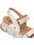 Olimba 34201-002 Anatomik Taban Kadın Sandalet Bej 36-40 3