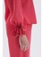 Seille Pembe Saten Uzun Pijama Takımı 4