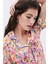 Selly Desenli Viskon Kısa Pijama Takımı 4