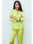 Amour Saten Lime Uzun Pijama Takımı 1