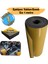 Yapışkanlı Oto Araç (10 mm EN:100 cm X 1 mt) Motor Ses Isı Yalıtım Izolasyon Bandı Kauçuk Sünger 1