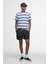 Houstead Stripe Tailored Fit T-Shirt WH11 White 3