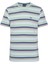 Houstead Stripe Tailored Fit T-Shirt GN12 Pale Apple 3