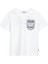 Orginal Marines Erkek Çocuk Sırt Baskılı Tshirt 2-9 Yaş Beyaz 1